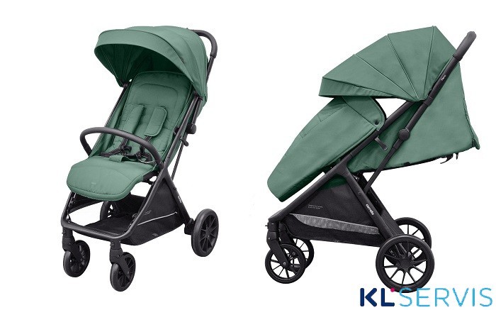 Коляска CARRELLO Nero CRL-5514 (автоматическое сложение)