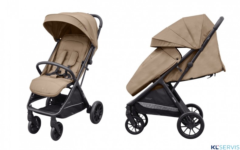 Коляска CARRELLO Nero CRL-5514 (автоматическое сложение)