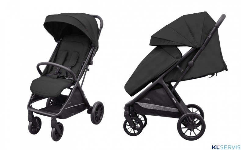 Коляска CARRELLO Nero CRL-5514 (автоматическое сложение)