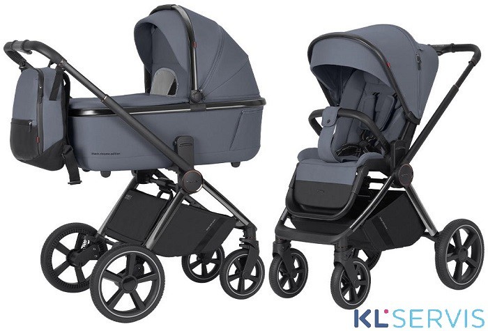 Коляска 2 в 1 Carrello Ultimo CRL-6524 / 2025 Chrome