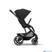 Коляска 3 в 1 Cybex Balios S Lux New 2023 шасси Black,  (с дождевиком)