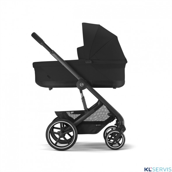 Коляска 3 в 1 Cybex Balios S Lux New 2023 шасси Black,  (с дождевиком)