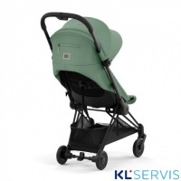 Коляска прогулочная Cybex Coya шасси Matt Black  с дождевиком