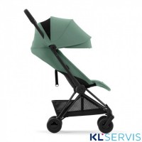 Коляска прогулочная Cybex Coya шасси Matt Black  с дождевиком