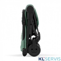 Коляска прогулочная Cybex Coya шасси Matt Black  с дождевиком