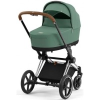 Коляска 2 в 1 Cybex Priam IV шасси Chrome Brown