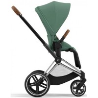 Коляска 2 в 1 Cybex Priam IV шасси Chrome Brown