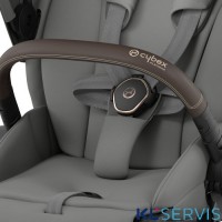 Коляска 2 в 1 Cybex Priam IV шасси Rose Gold