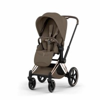 Коляска 2 в 1 Cybex Priam V шасси Rose Gold Style Collection