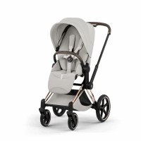 Коляска 2 в 1 Cybex Priam V шасси Rose Gold Style Collection