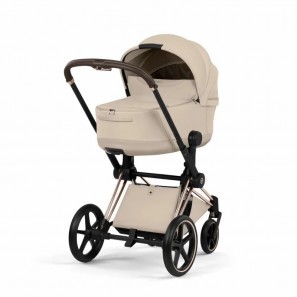Коляска 2 в 1 Cybex Priam V шасси Rose Gold Style Collection