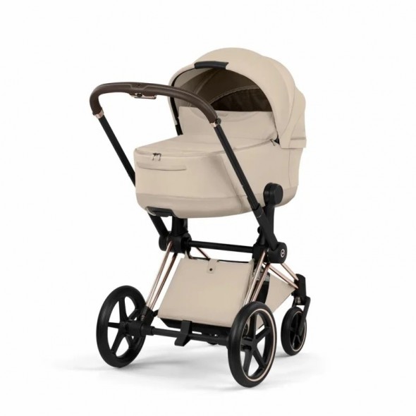 Коляска 2 в 1 Cybex Priam V шасси Rose Gold Style Collection