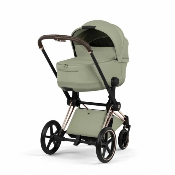 Коляска 2 в 1 Cybex Priam V шасси Rose Gold Style Collection