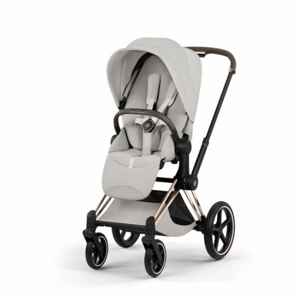 Коляска 2 в 1 Cybex Priam V шасси Rose Gold Style Collection