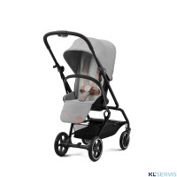 Коляска прогулочная Cybex Eezy S Twist+ 2 BLK (с дождевиком и бампером)
