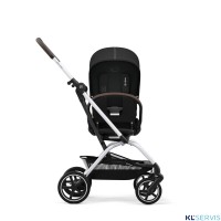 Коляска прогулочная Cybex Eezy S Twist+ 2 BLK (с дождевиком и бампером)