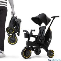 Складной трехколесный велосипед Doona Liki Trike Midnight Edition