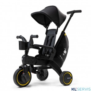 Складной трехколесный велосипед Doona Liki Trike Midnight Edition