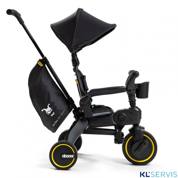 Складной трехколесный велосипед Doona Liki Trike Midnight Edition