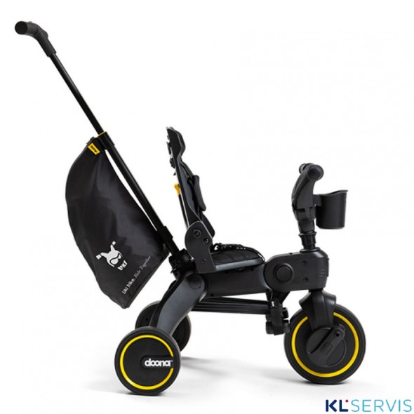 Складной трехколесный велосипед Doona Liki Trike Midnight Edition