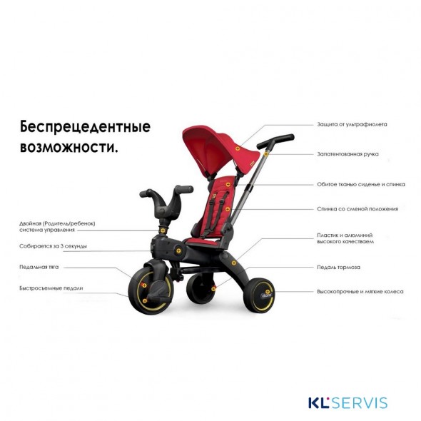 ДЕТСКИЙ ВЕЛОСИПЕД DOONA LIKI TRIKE S1