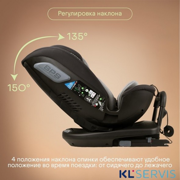 Детское автокресло Kidzi SPIN PLUS 360 i-SIZE