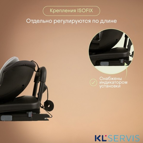 Детское автокресло Kidzi SPIN PLUS 360 i-SIZE