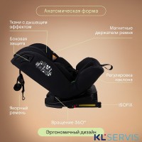 Детское автокресло Kidzi SPIN 360 i-SIZE