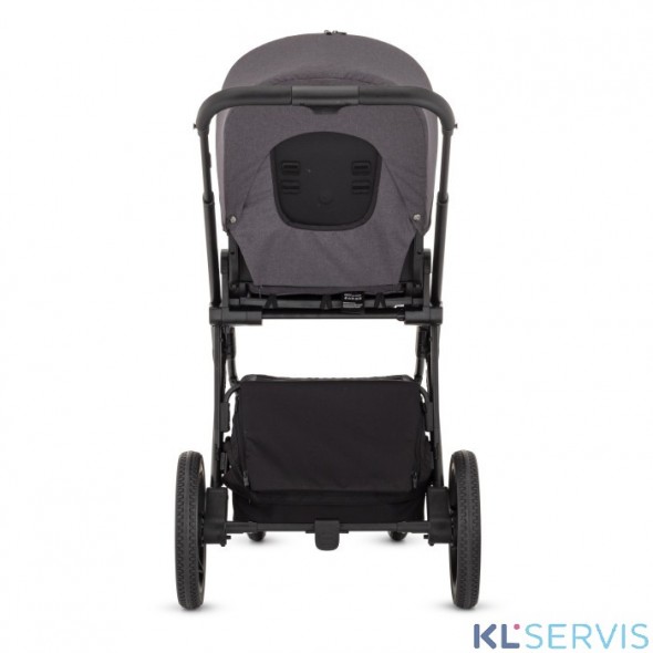 Коляска Moon Style 2 в 1 2023 black/chrome-anthrazit