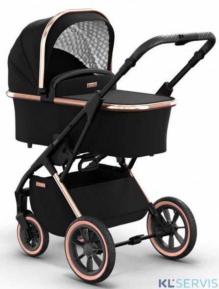 Moon Коляска 2 в 1 Style Rocca / цвет Rosegold