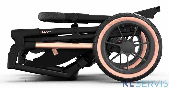 Moon Коляска 2 в 1 Style Rocca / цвет Rosegold