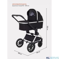 Коляска MowBaby Tilda 3 в 1 / MB065 