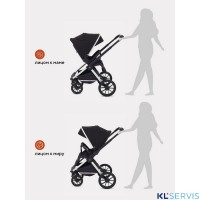 Коляска MowBaby Tilda 3 в 1 / MB065 