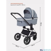 Коляска MowBaby Tilda 3 в 1 / MB065 