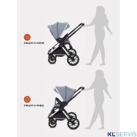 Коляска MowBaby Tilda 3 в 1 / MB065 