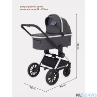 Коляска MowBaby Tilda 3 в 1 / MB065 