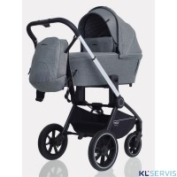 Коляска универсальная 3 в 1 Mowbaby Zoom PU