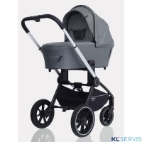 Коляска универсальная 3 в 1 Mowbaby Zoom PU