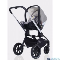 Коляска универсальная 3 в 1 Mowbaby Zoom PU