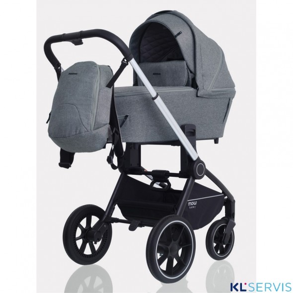 Коляска универсальная 3 в 1 Mowbaby Zoom PU