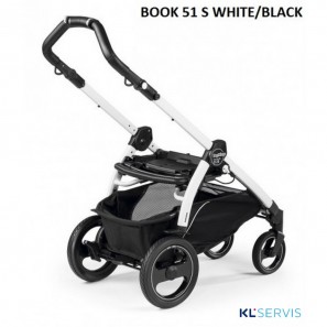 ШАССИ к коляске PEG PEREGO BOOK 51 S WHITE/BLACK