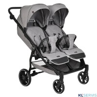 ПРОГУЛОЧНАЯ КОЛЯСКА ДЛЯ ДВОЙНИ PITUSO DUO CITY PU