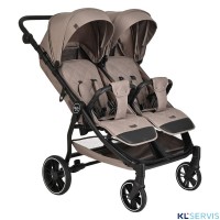ПРОГУЛОЧНАЯ КОЛЯСКА ДЛЯ ДВОЙНИ PITUSO DUO CITY PU