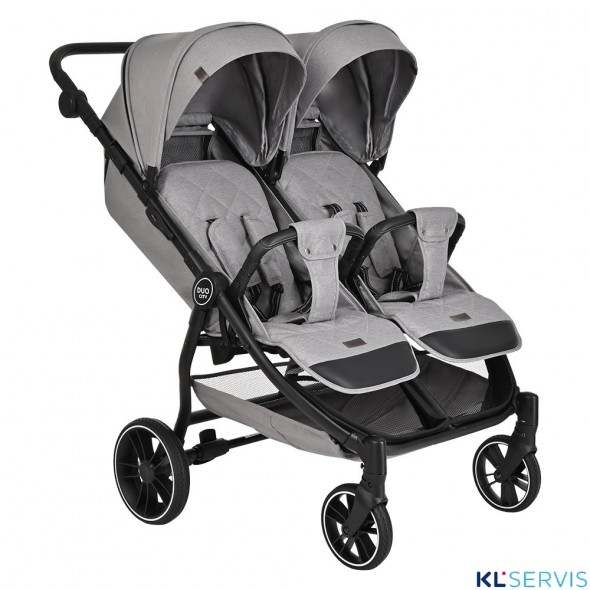 ПРОГУЛОЧНАЯ КОЛЯСКА ДЛЯ ДВОЙНИ PITUSO DUO CITY PU