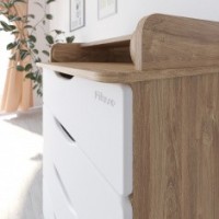 PITUSO КОМОД РАСКЛАДНОЙ WOOD/ 604 ПВХ С ШАРИКОВЫМИ НАПРАВЛЯЮЩИМИ 