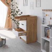 PITUSO КОМОД РАСКЛАДНОЙ WOOD/ 604 ПВХ С ШАРИКОВЫМИ НАПРАВЛЯЮЩИМИ 