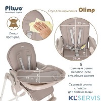 Стульчик для кормления Pituso Olimp