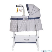 Колыбель 3 в 1 Pituso Viana на колёсах