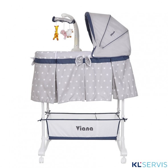 Колыбель 3 в 1 Pituso Viana на колёсах