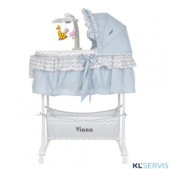 Колыбель 3 в 1 Pituso Viana на колёсах